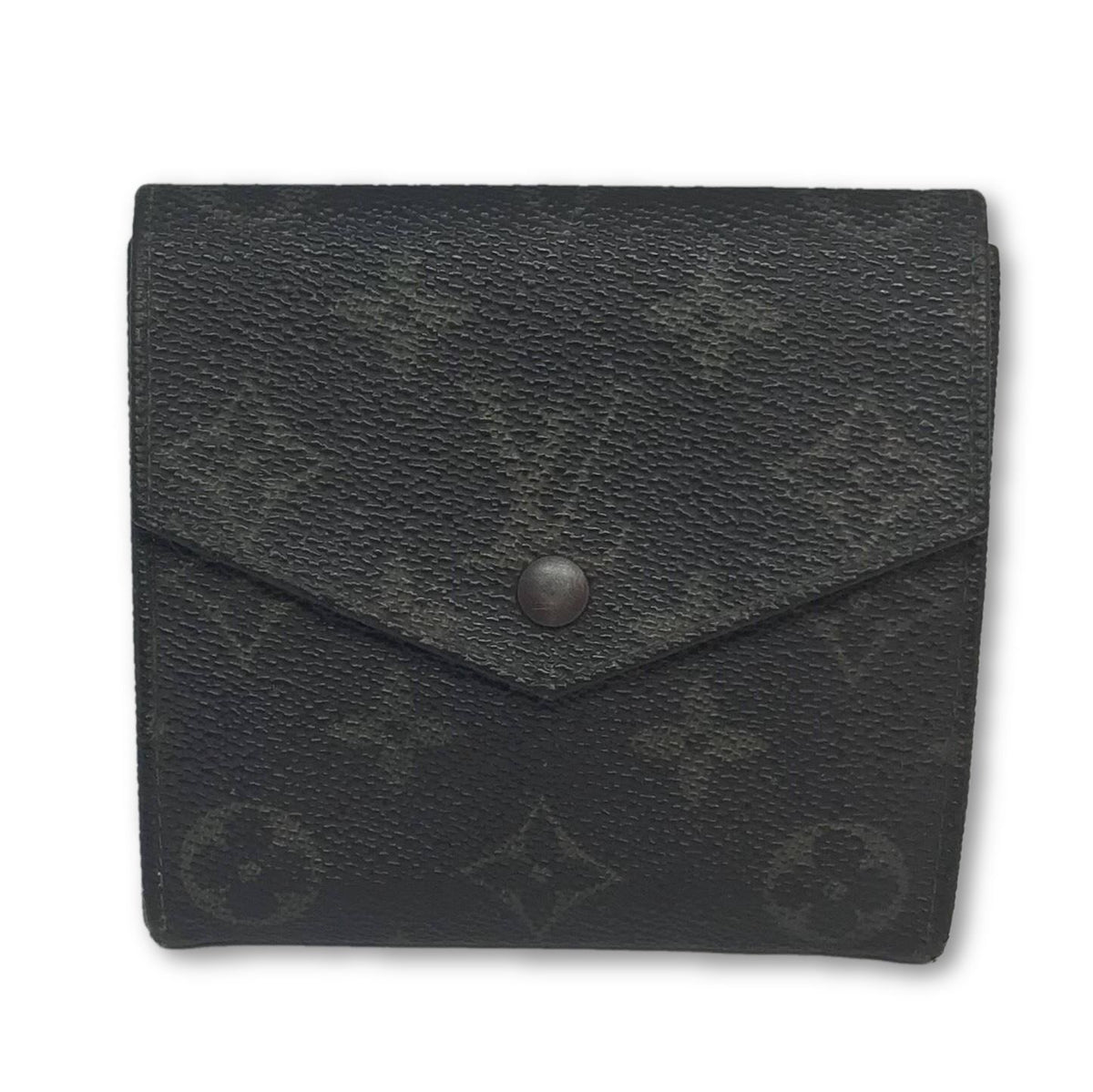 Louis Vuitton Monogram Canvas Vintage Flap Compact Wallet Louis Vuitton