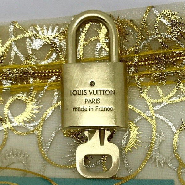 1 Matching Numbered Lock+Key | Louis Vuitton Lock & Key