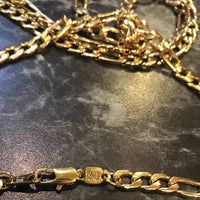 18 Karat Gold Plated Chain Necklace-Jewelry, Watches, & Sunglasses-Just Gorgeous Studio-Gold-32” 9 mm-JustGorgeousStudio.com
