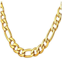 18 Karat Gold Plated Chain Necklace-Jewelry, Watches, & Sunglasses-Just Gorgeous Studio-Gold-32” 9 mm-JustGorgeousStudio.com