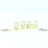 Antique Vintage Louis Vuitton Lock & Key-Lock & Key, Key Holders, Luggage Tags-Louis Vuitton-brass-JustGorgeousStudio.com