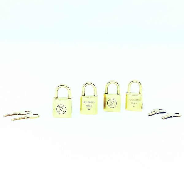 1 Matching Numbered Lock+Key, Louis Vuitton Lock & Key – Just Gorgeous  Studio
