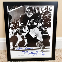 Autographed Chicago Bears Photos-Sports Memorabilia-NFL-black/white-JustGorgeousStudio.com