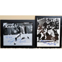 Autographed Chicago Bears Photos-Sports Memorabilia-NFL-black/white-JustGorgeousStudio.com