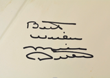 Autographed Mike Ditka Book-Sports Memorabilia-Just Gorgeous Studio-Orange/White/navy/blue-JustGorgeousStudio.com