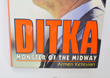 Autographed Mike Ditka Book-Sports Memorabilia-Just Gorgeous Studio-Orange/White/navy/blue-JustGorgeousStudio.com