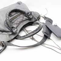Balenciaga City Motorcycle Bag Grey-Bags-Balenciaga-Grey-JustGorgeousStudio.com