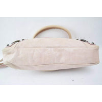 Balenciaga First Classique Motorcycle Le Dix Lariat Pink Leather Shoulder Bag-Bags-Balenciaga-Pink-JustGorgeousStudio.com