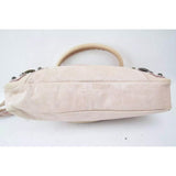 Balenciaga First Classique Motorcycle Le Dix Lariat Pink Leather Shoulder Bag-Bags-Balenciaga-Pink-JustGorgeousStudio.com