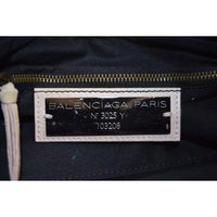 Balenciaga First Classique Motorcycle Le Dix Lariat Pink Leather Shoulder Bag-Bags-Balenciaga-Pink-JustGorgeousStudio.com