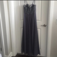 Bill Levkoff Formal Gown-Clothing, Shoes & Accessories-Bill Levkoff-Pewter-5, 10-JustGorgeousStudio.com