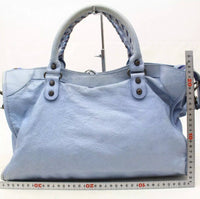 Blue Balenciaga City Motorcycle Bag-Bags-Balenciaga-Blue-JustGorgeousStudio.com