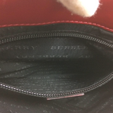 Burberry Check Flap Hobo Shoulder Bag-Bags-Burberry-red/tan-JustGorgeousStudio.com