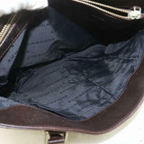 Burberry Check Tote Bag-Bags-Burberry-Black/Tan-JustGorgeousStudio.com