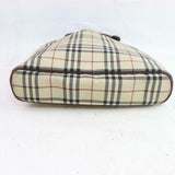 Burberry Check Tote Bag-Bags-Burberry-Black/Tan-JustGorgeousStudio.com