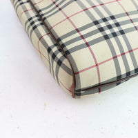 Burberry Check Tote Bag-Bags-Burberry-Black/Tan-JustGorgeousStudio.com