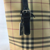 Burberry Nova Check Bucket Bag-Bags-Burberry-Black/Tan-JustGorgeousStudio.com