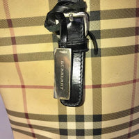 Burberry Nova Check Bucket Bag-Bags-Burberry-Black/Tan-JustGorgeousStudio.com