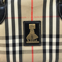 Burberry Nova Check Limited Edition Boston Bag-Bags-Burberry-Black/Tan-JustGorgeousStudio.com