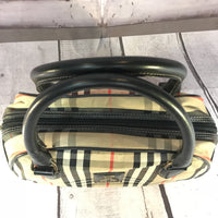 Burberry Nova Check Limited Edition Boston Bag-Bags-Burberry-Black/Tan-JustGorgeousStudio.com