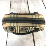 Burberry Nova Check Limited Edition Boston Bag-Bags-Burberry-Black/Tan-JustGorgeousStudio.com