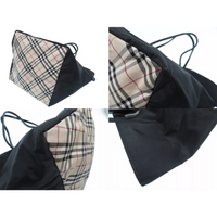 Burberry Nova Check Tote Bag-Bags-Burberry-Black/Tan-JustGorgeousStudio.com