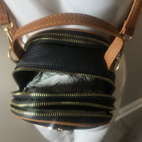 CONVERTIBLE BEE BACKPACK CROSSBODY SHOULDER BAG PURSE-Handbags-Just Gorgeous Studio-JustGorgeousStudio.com