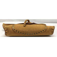 Celine Shoulder Saddle Bag-Bags-Celine-Beige/Tan/Gold-JustGorgeousStudio.com