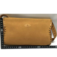 Celine Shoulder Saddle Bag-Bags-Celine-Beige/Tan/Gold-JustGorgeousStudio.com
