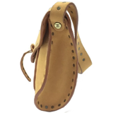 Celine Shoulder Saddle Bag-Bags-Celine-Beige/Tan/Gold-JustGorgeousStudio.com