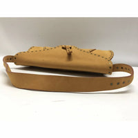 Celine Shoulder Saddle Bag-Bags-Celine-Beige/Tan/Gold-JustGorgeousStudio.com