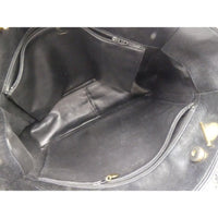 Chanel Black CC Logo Quilted Shopping Tote-Bags-Chanel-Black-JustGorgeousStudio.com