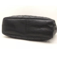 Chanel Black CC Logo Quilted Shopping Tote-Bags-Chanel-Black-JustGorgeousStudio.com