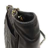 Chanel Black CC Logo Quilted Shopping Tote-Bags-Chanel-Black-JustGorgeousStudio.com