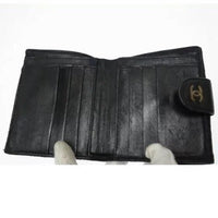 Chanel CC Quilted Bifold Wallet-Wallets & Clutches-Chanel-Black-JustGorgeousStudio.com