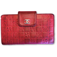 Chanel CC Wallet-Wallets & Clutches-Chanel-red-JustGorgeousStudio.com