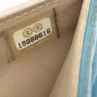 Chanel Camélia Bifold Wallet-Wallets & Clutches-Chanel-Turquoise-JustGorgeousStudio.com