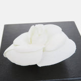 Chanel Camelia Flower Brooch Pin Corsage-Jewelry, Watches, & Sunglasses-Chanel-White-JustGorgeousStudio.com