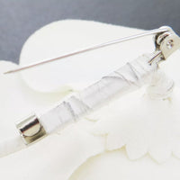 Chanel Camelia Flower Brooch Pin Corsage-Jewelry, Watches, & Sunglasses-Chanel-White-JustGorgeousStudio.com
