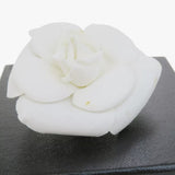 Chanel Camelia Flower Brooch Pin Corsage-Jewelry, Watches, & Sunglasses-Chanel-White-JustGorgeousStudio.com