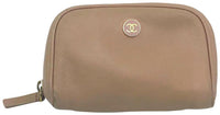 Chanel Case Pouch-Bags-Chanel-Pink/Gold-JustGorgeousStudio.com