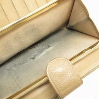 Chanel Caviar CC Logo Long Wallet-Wallets & Clutches-Chanel-Tan/Beige-JustGorgeousStudio.com