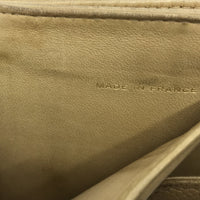 Chanel Caviar CC Logo Wallet-Wallets & Clutches-Chanel-Tan-JustGorgeousStudio.com