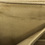 Chanel Caviar CC Logo Wallet-Wallets & Clutches-Chanel-Tan-JustGorgeousStudio.com