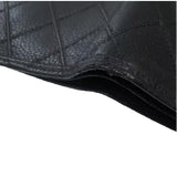 Chanel Diamond Quilted Bifold Wallet-Wallets & Clutches-Chanel-Black-JustGorgeousStudio.com
