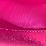 Chanel Double Flap Timeless Caviar Clutch Wallet-Wallets & Clutches-Chanel-Fuschia/pink-JustGorgeousStudio.com