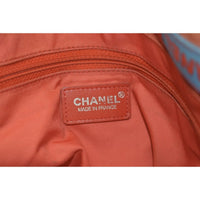 Chanel Large CC Travel Tote: Rare Red and Tan Color-Bags-Chanel-Red-JustGorgeousStudio.com