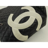 Chanel Large Ligne Cambon Tote Black/White-Bags-Chanel-Black/white-JustGorgeousStudio.com