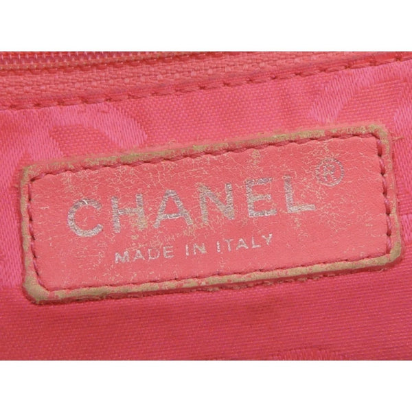 Vintage Chanel Cambon Ligne Tote Bag In Pink And Black CC Logo Medium –  Trésor Vintage