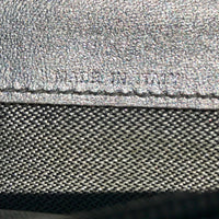 Chanel Leather Mademoiselle Ligne Bifold Wallet-Wallets & Clutches-Chanel-Black Silver-JustGorgeousStudio.com
